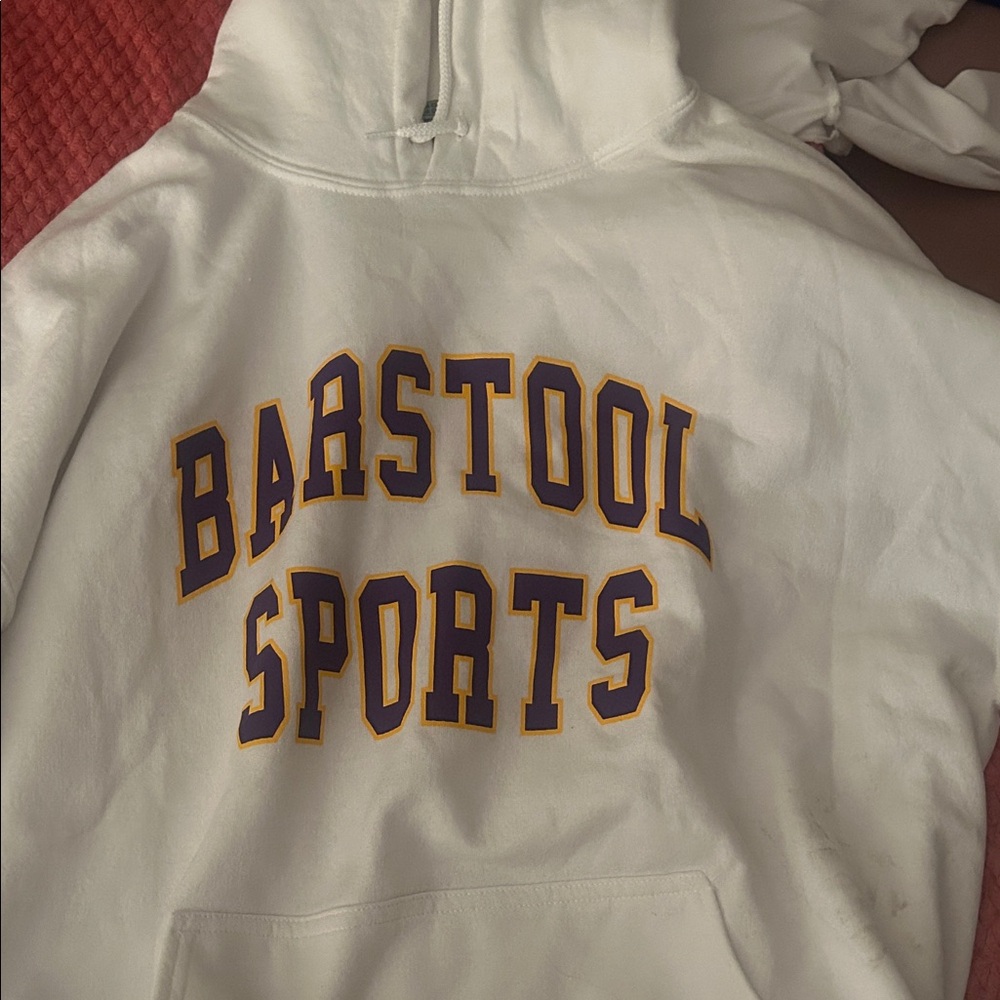 Men’s White Hoodie